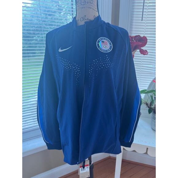 Nike Women's Paris 2024 Team Issued USA Olympic Jacket DZ3572-492 size L (j200 - Picture 1 of 8